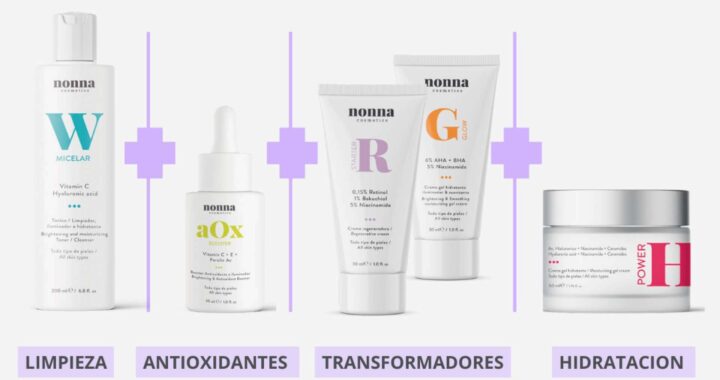Nonna Cosmetics cuenta con productos dermatológicamente testados para una rutina facial efectiva